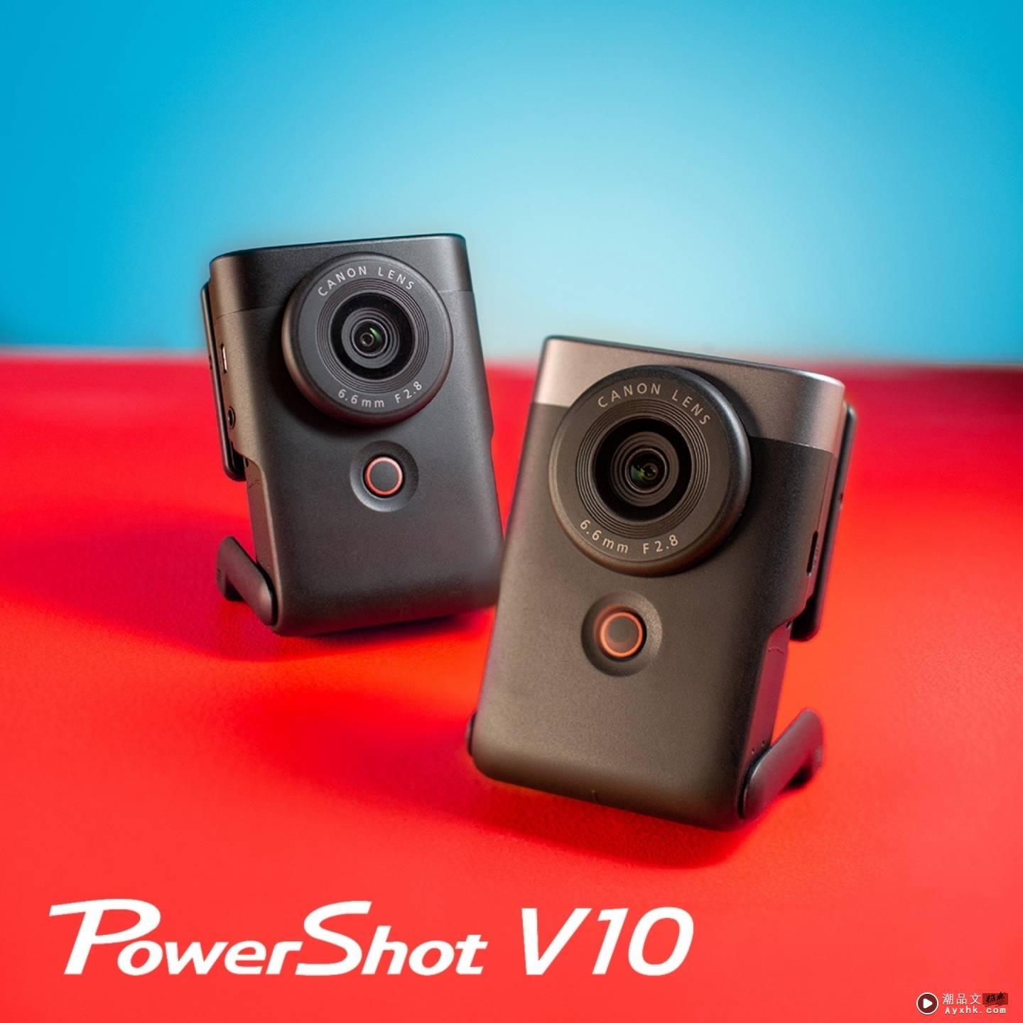 Canon 推出专攻新锐 Vlogger 市场的影音相机 PowerShot V10！直横都可以一手处理 数码科技 图1张